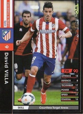 Amazon Wccf 13 14 224 クラブ アトレチコ マドリー ダビド ビジャ トレカ 通販