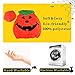 BSTAOFY Halloween Orange Pumpkin Costume Suit for 3T 4T 5T 6T Toddler Kids Lantern Face Fancy Dress up for Carnival