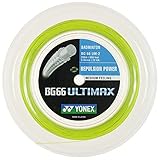 Yonex BG66 Ultimax Badminton String - 200m Reel, Color- Yellow