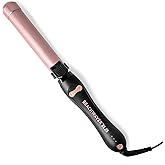 The Beachwaver Co. B1.25 Rotating Curling Iron - Midnight Rose | Automatic 1 1/4-Inch Ceramic Curling Iron - Larger Barrel Size for Medium-to-Long Hair! | Auto-Shut Off, Travel-Friendly, Dual Voltage