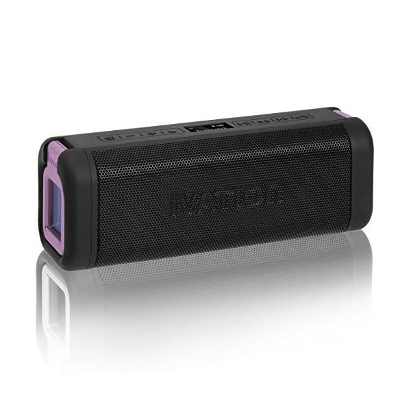 Portable-Waterproof-Bluetooth-Speakers-w-FM-Radio-LCD-Display-IPX7-Water-Resistant-Shockproof-Ultimate-Wireless-Handfree-Rechargeable-Shower-Speakerphone
