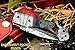 DKC Knives (24 5/18) DKC-726 Clint Damascus Folding Pocket Knife 4.5