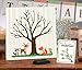Lillian Rose Woodland Baby Shower Guest Signing Canvas, Neutral, 11.75