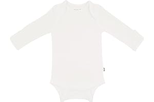 Kyte Baby Long Sleeve Bodysuit, Soft Rayon from Bamboo Infant Onesie, Newborn - 24 Months