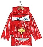 Disney Cars Boy's Red Rain Coat - Size 5