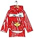 Disney Cars Boy's Red Rain Coat - Size 5