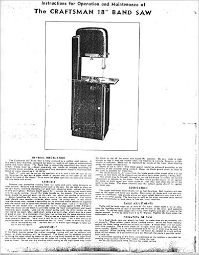 1950s Craftsman 112.23770 18\