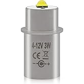 LudoPam LED Flashlight Bulb XP-G3 LEDs Upgrade Bulb Compatible for Maglite Flashlight 3 4 5 6 Cell D/C