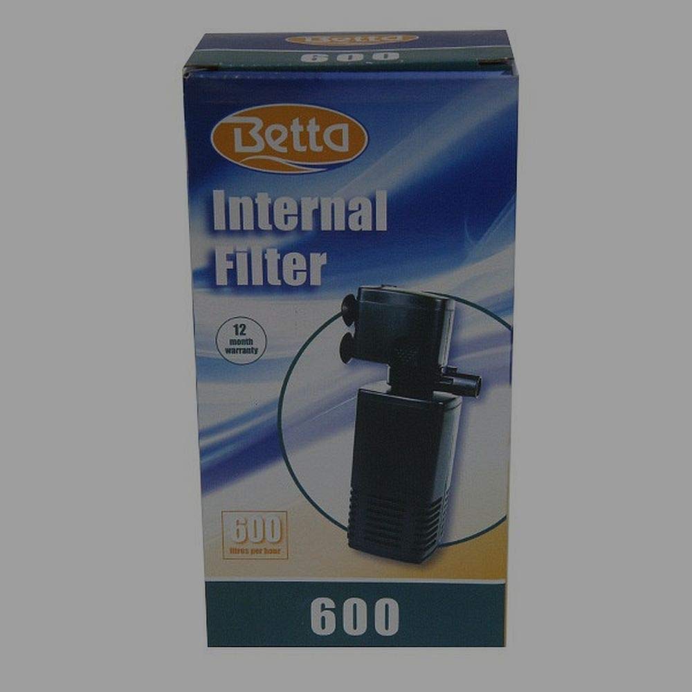 BETTA 600 Aquarium Fish Tank Internal Filter ~ 600 LPH ~ Aquarium up to 100 Litres