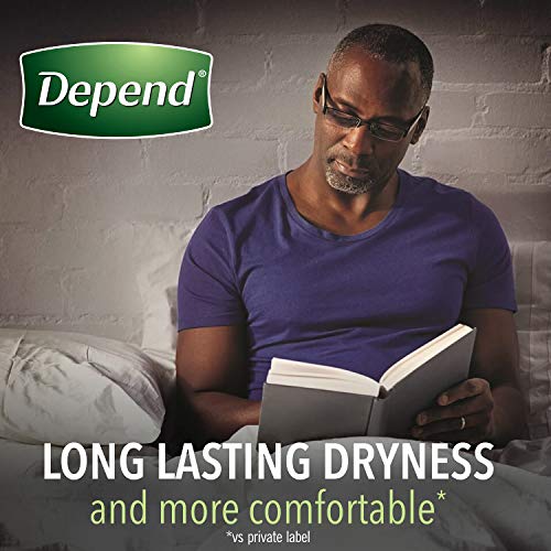 5 Depend+Incontinence+Underwear+Overnight+Disposable
