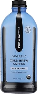Pop & Bottle Organic Medium Roast Cold Brew Coffee