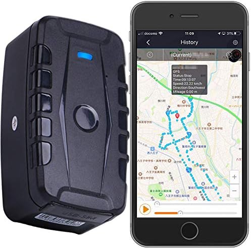 Gps 発信機 リアルタイム 追跡 小型 自動記録 浮気調査 動態管理 車両取付 スマホアプリ ロガー 車載 超大容量バッテリー000mah 1ヶ月以上連続稼働可