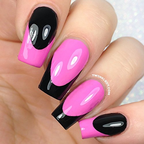 Reina Nail Vinyls By Twinkled T - 1 Sheet of 40 Vinyls