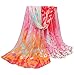 Women Autumn Winter Scarf; Lady Chiffon Silk Scarves Vovotrade (Orange)