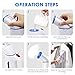 Clothes Steamer, Aicok Travel Garment Steamer, 4-in-1 Fabric Steamer, Powerful Wrinkle Remover for Clothes Ironing, Cleaning, Sterilization and Fabric Soften