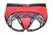 Sofishie Sexy Midnight Open Back Bow-Tie Panty/Panties/Underwear - Red2 - Large