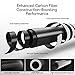 Akataka M'Wave Bass Fishing Rod - 2pcs Collaspible Casting Rod Spinning Rod with 24Ton Carbon Fiber,Durable Reel Seat, Efficient Heat Dissipation Guide (Casting-7'1