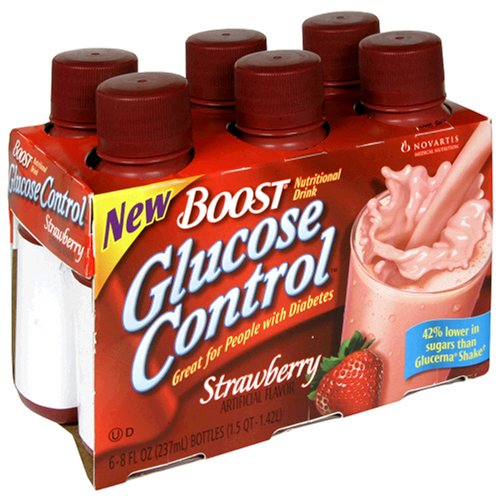 Boost Glucose Control, Creamy Strawberry, 6 Count