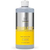 Lithium Double Tap Infused Car Wash Soap &ndash; Infused with Safe Blend of Essential Oils and Eucalyptus Car Shampoo for Spotless Cleaning, Thick Foam and Showroom Shine &ndash; Lubricates While it Cleans