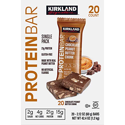 Bulk Pack Protein Bars (Kirkland Signature, Chocolate Peanut Butter