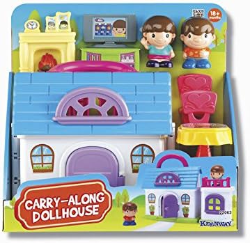 Keenway Carry Along Doll House Play Set