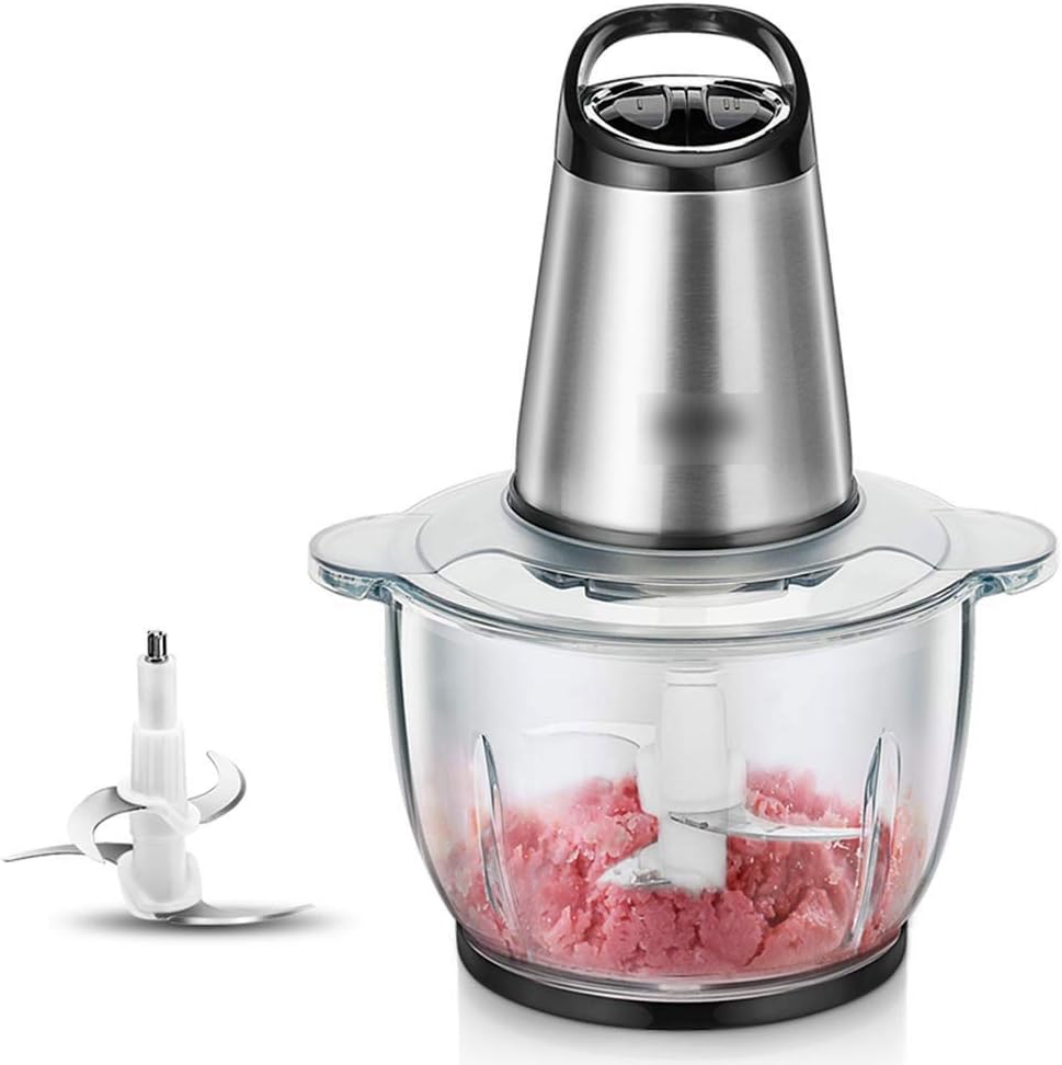 TJLbb Stainless Steel Meat Grinder - Household Electric Cooking Stir Garlic Garlic Grinder Small