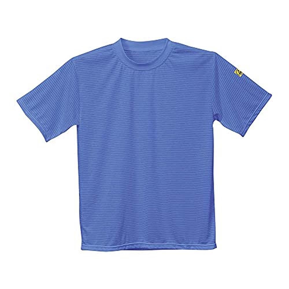 Portwest Anti-Static ESD T-Shirt, Size: L, Colour: Hamilton Blue, AS20HBRL