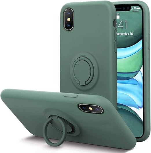 Amazon Com Kumeek For Iphone Xs Max Case Fingerprint Kickstand Anti Scratch Microfiber Liner Shock Absorption Gel Rubber Full Body Protection Liquid Silicone Case For Iphone Xs Max Pine Green Amazon Com Kumeek For Iphone Xs Max Case Fingerprint Kickstand Anti Scratch Microfiber Liner Shock Absorption Gel Rubber Full Body Protection Liquid Silicone Case For Iphone Xs Max Pine Green