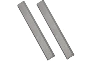 2pcs Carbide Paint Scraper Blades, 6.35cm/2.5in Double-Edged Reversible Alloy Metal Steel Scraper Blades Tool Replacement Fit