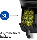 Philips Dual Basket Airfryer 3000 Series 9L with Breakfast Kit NA350/03 view 3