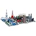 Nanoblock Tokyo Skyline Building Kit, White