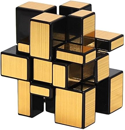 Cubelelo ShengShou Mirror Cube Golden Rubic Rubix Rubik Puzzle Toy