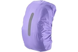 PATIKIL Waterproof Backpack Rain Cover, Non-Slip Backpack Cover with Vertical Reflective Strap Stay Dry for Hiking, Camping, Hunting