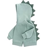 famuka Little Kids Dinosaur Hoodie Toddler Boy Girl Sweatshirt Unisex Casual Tops