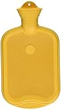 Sänger Rubber Hot Water Bottle - 2 Litres (Yellow)