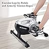 MaxKare-Magnetic-Mini-Exercise-Bike-Under-Desk-Elliptical-Stationary-Cycle-Pedal-Exerciser-with-LCD-Monitor-for-Leg-and-Arm-Recovery-for-Men-and-Women-at-Home-and-Office-Resistance-Bands-Included MaxKare Magnetic Mini Exercise Bike Under Desk Elliptical Stationary Cycle Pedal Exerciser with LCD Monitor for Leg and Arm Recovery for Men and Women at Home and Office (Resistance Bands Included)