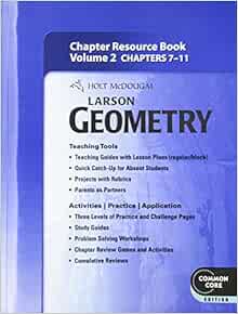 Amazon.com: Holt McDougal Larson Geometry: Common Core ...