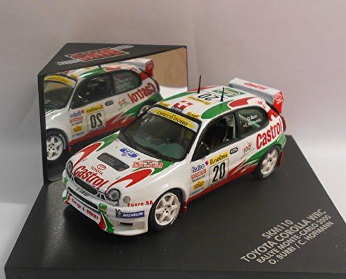 Skid 1/43 Scale Diecast Model SKM110 TOYOTA CORLLA WRC O.BURRI MOTE-CARLO 2000