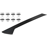A-Pillar Molding Trim Kit with Clips Compatible with 2011-2019 Ford Explorer Left Driver Side Outer Windshield Molding Trim Replace BB5Z-7803145-AA 926-450 BB5Z7803137AA BB5Z7803137AB BB5Z7803137BA