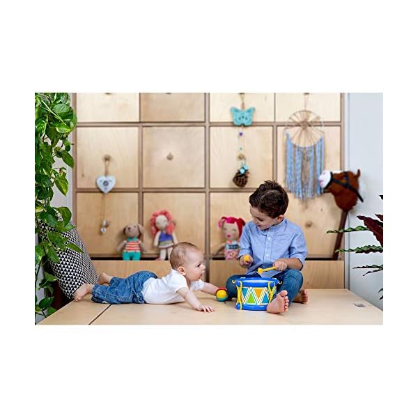 Halilit Children's 14cm Drum. Light & Robust Kids Toy Musical Instrument. Promotes Hand-Eye Coordination & Motor Skills…