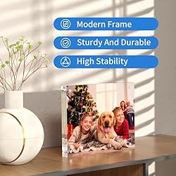 NIUBEE 8.5x11 Picture Frame, Clear Certificate
