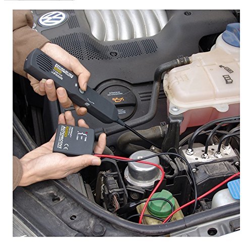 LongStone Pro Automotive Short and Open Finder Circuit Tester Wire Tracker Circuit Finder DC 6-42 V Short Circuit Detector Short Detector Tool Power Probe Short Finder