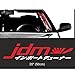 Kaizen Auto Racing JDM Japan Kanji Front Car Styling Vinyl Sticker Decals For Volkswagen, Toyota, Honda, Chevrolet, Ford, Mercedes Benz, Audi, BMW and Any SUV,Truck or Sedan Car Color Red