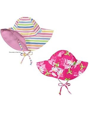 i play 2 PK UPF 50+ Sun Protection Wide Brim Baby or Toddler Sun Hats Beach Hats