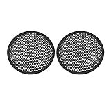 uxcell a16010800ux0165 2pcs 6 inch Car Speaker Mesh Sub Woofer Subwoofer Grill Dust Cover, 2 Pack