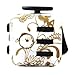 Deluxe Fidget Cube - Gold Doodle Design - Fidget toys for Kids - Adults - Limited edition style - High Quality - While stocks last