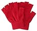 Winter Fingerless Gloves without Flap Cover Mitten Gloves, 4711_Red
