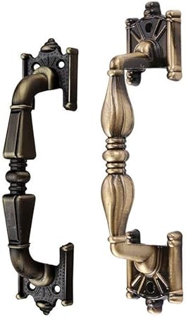 Añada La Puerta De La Manija Manija de la puerta agrietado antiguo