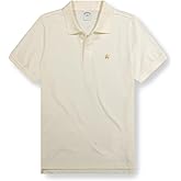 Brooks Brothers Mens Short Sleeve Cotton Pique Stretch Logo Polo Shirt