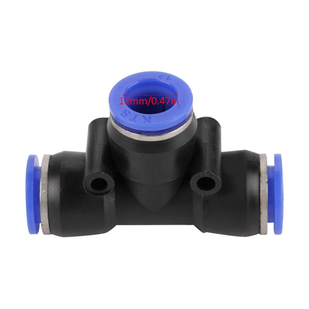 10pcs OD 3 Way Air Push Quick Fittings Quick Connect Push in to Connect Water Tube Fitting